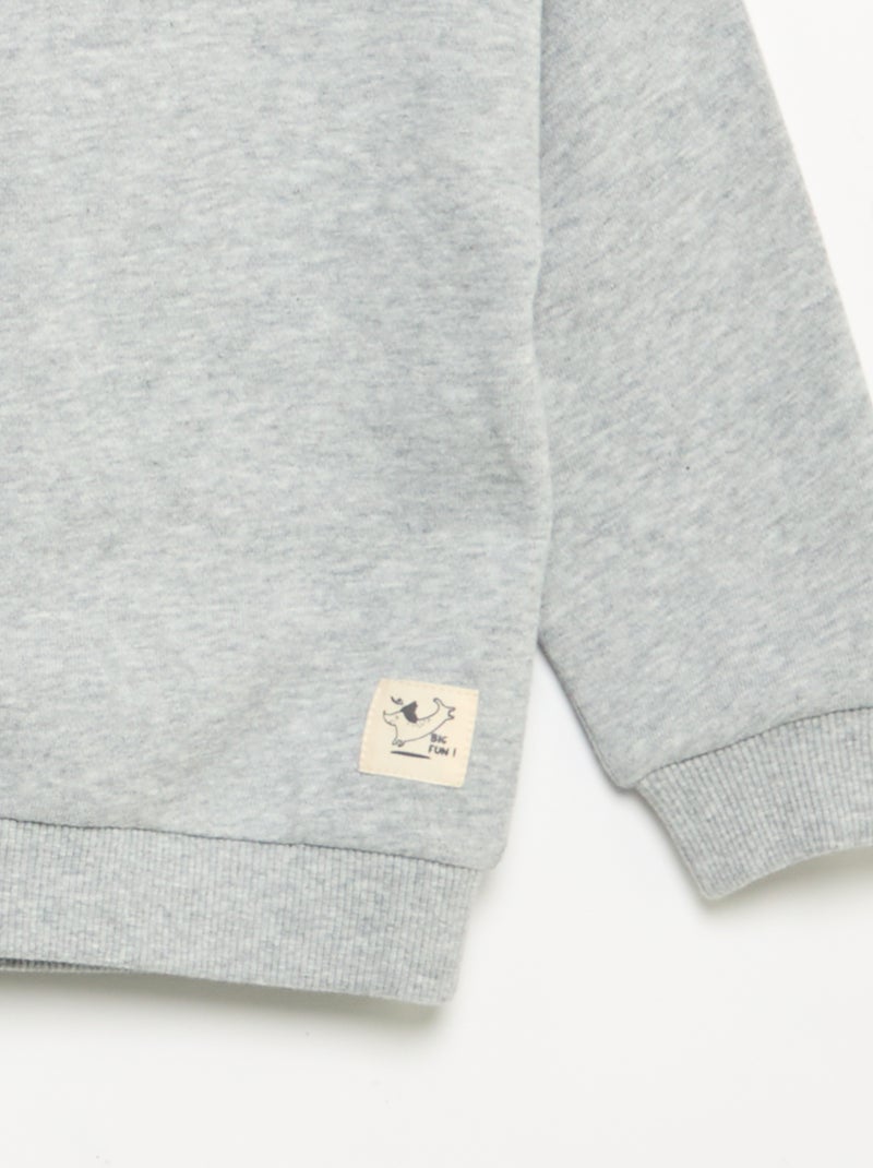 Sweatshirt + Joggers + T-shirt Set - 3 Pieces Beige - Kiabi