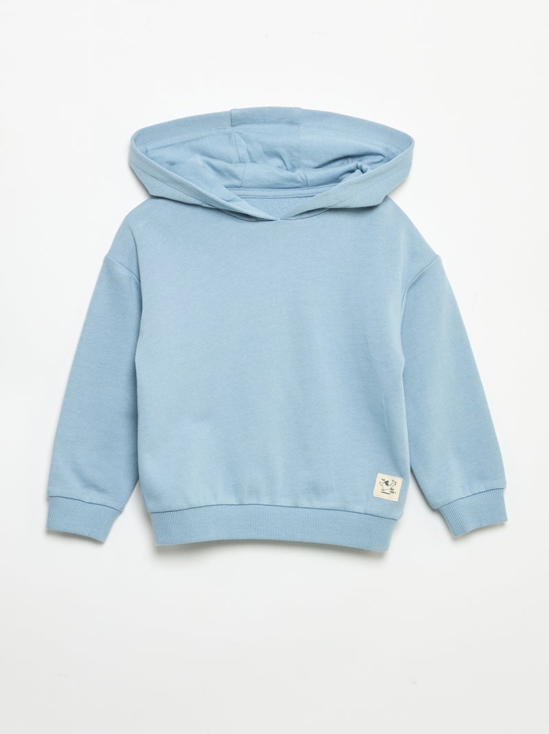 Sweatshirt + Joggers + T-shirt Set - 3 Pieces Blue - Kiabi