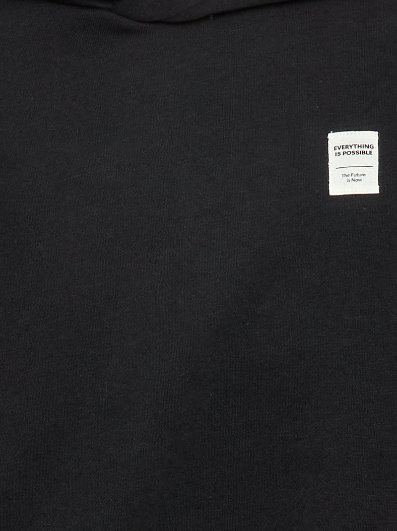 Sweatshirt + Jogging Pants Set - 2 Pieces Black - Kiabi