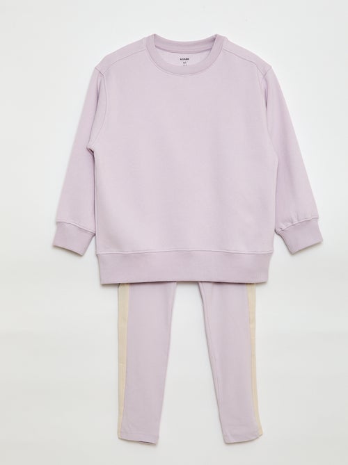 Sweatshirt + Leggings Set - 2 pieces - Kiabi
