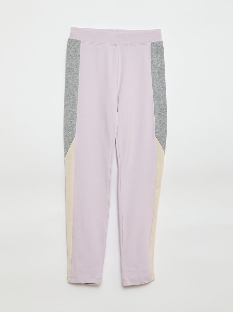 Sweatshirt + Leggings Set - 2 pieces Purple - Kiabi