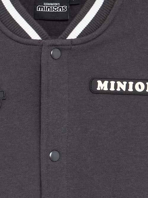 Sweatshirt mit Knöpfen 'Minions' aus Molton - Kiabi