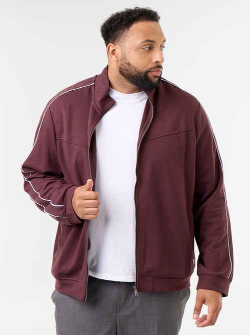 Sweatshirt mit Reissverschluss aus leichtem Molton - Kiabi