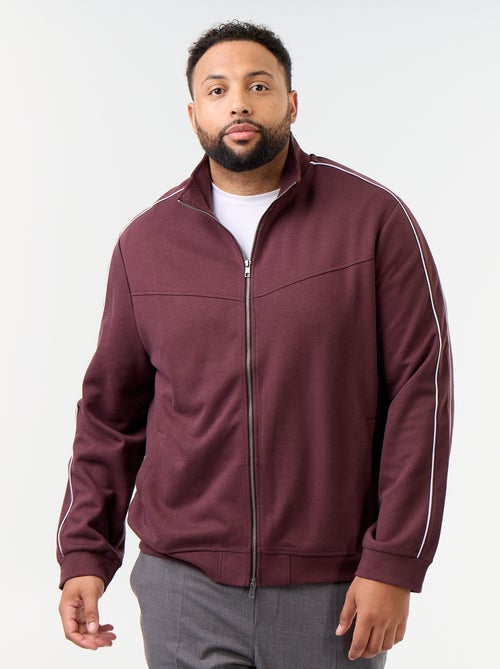 Sweatshirt mit Reissverschluss aus leichtem Molton - Kiabi