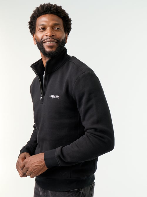 Sweatshirt mit Stehkragen - Kiabi