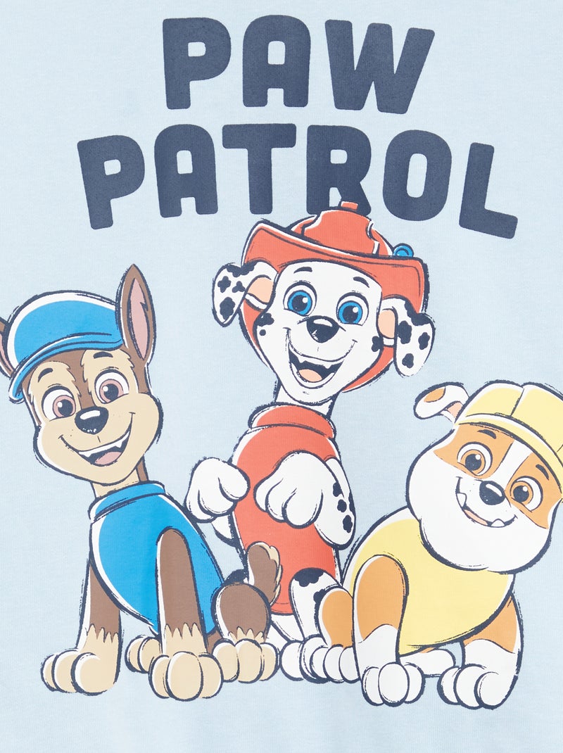 Sweatshirt "PAW Patrol" aus French Terry Blau - Kiabi