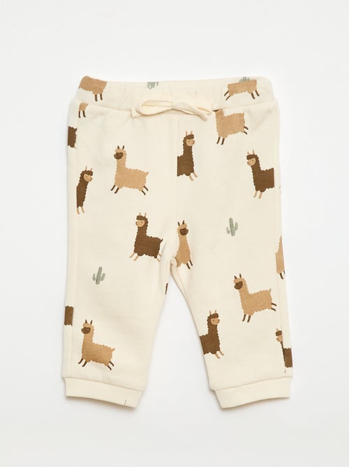 Sweatshirt + printed novelty joggers set - 2 pieces - Kiabi