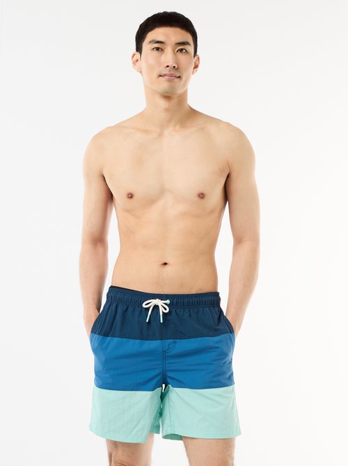 Swim Shorts with Pockets - Kiabi