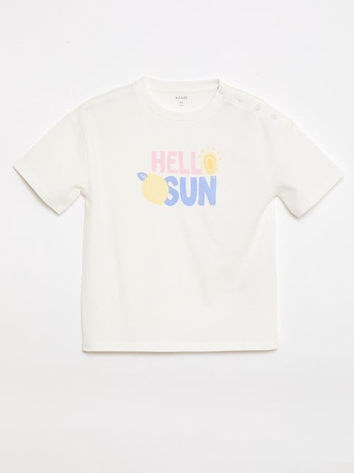 T-shirt - Easy-to-Wear Collection - Kiabi