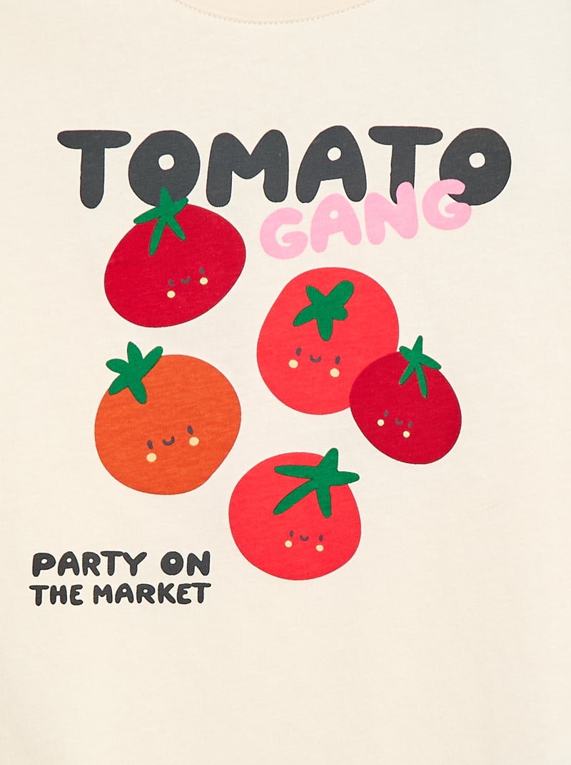 T-shirt - Grafik Edition Blanc - Kiabi