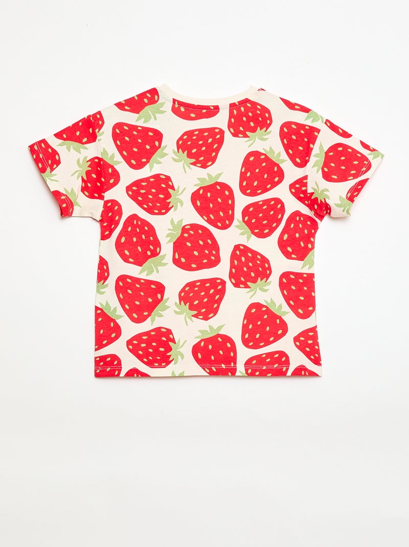 T-shirt - Graphic Edition Red - Kiabi