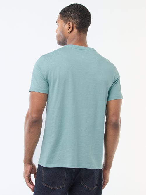 T-shirt à col rond en coton - Tough Cotton™ - Kiabi