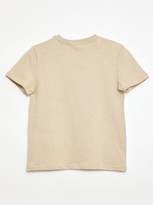 T-shirt à col tunisien - Kiabi