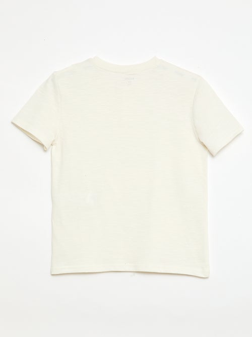 T-shirt à col tunisien - Kiabi