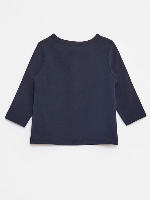 T-shirt à col tunisien - Kiabi