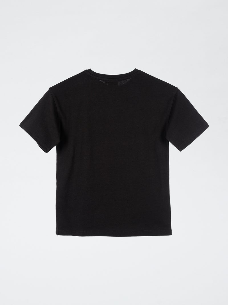 T-shirt à manches courtes 'AC/DC' Noir - Kiabi