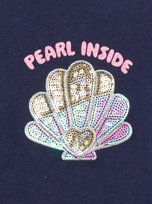 T-shirt à manches courtes avec animation - Kiabi