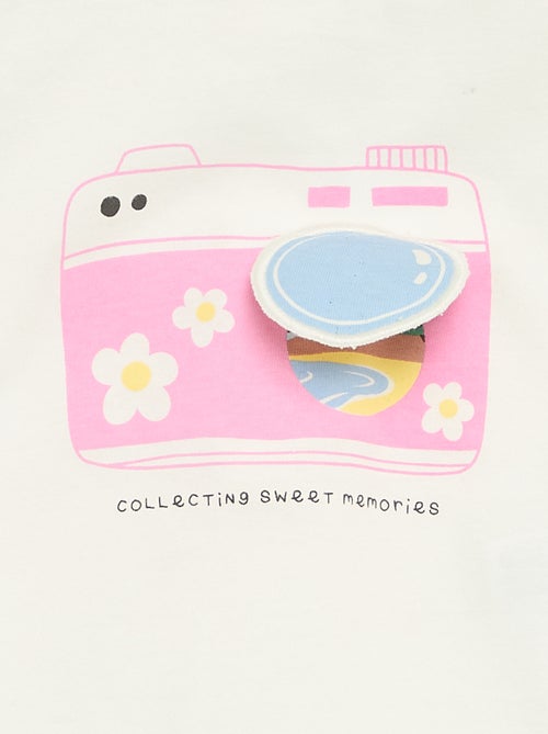 T-shirt à manches courtes avec imprimé - Kiabi