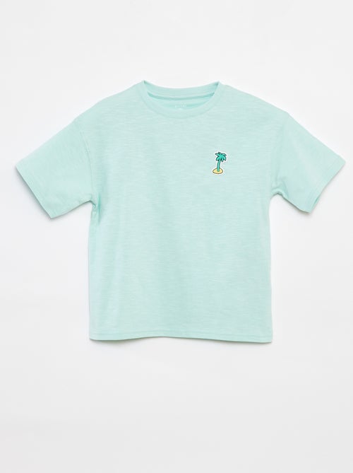 T-shirt à manches courtes avec imprimé - Kiabi