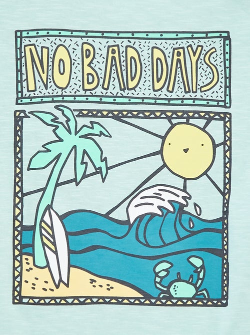 T-shirt à manches courtes avec imprimé - Kiabi