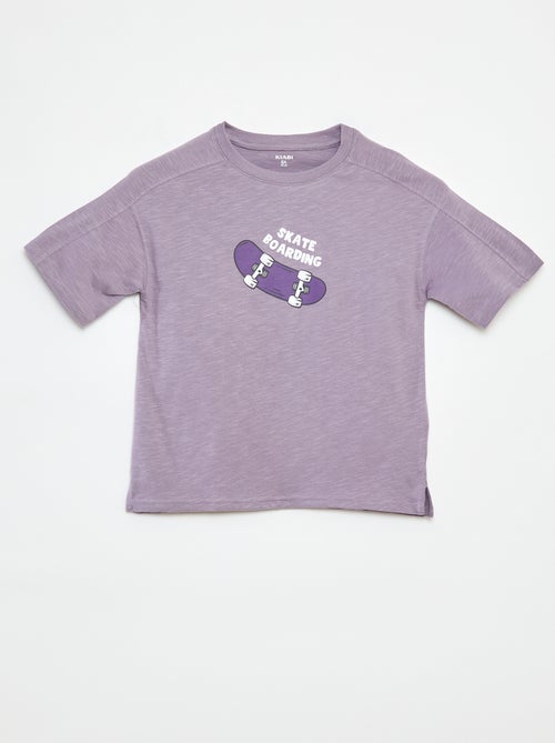 T-shirt à manches courtes avec imprimé - Kiabi