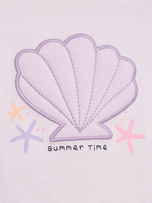 T-shirt à manches courtes avec imprimé - Kiabi