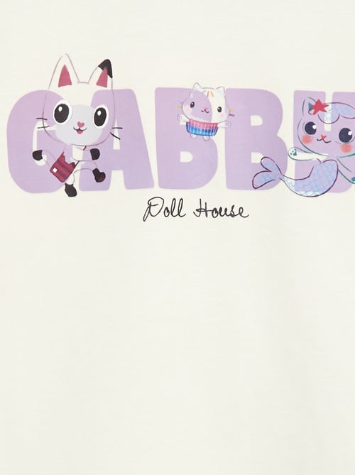 T-shirt à manches courtes 'Gabby et la maison magique' 'Universal' - Kiabi