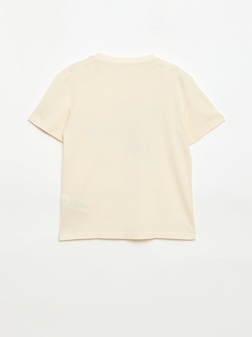 T-shirt à manches courtes imprimé - Kiabi