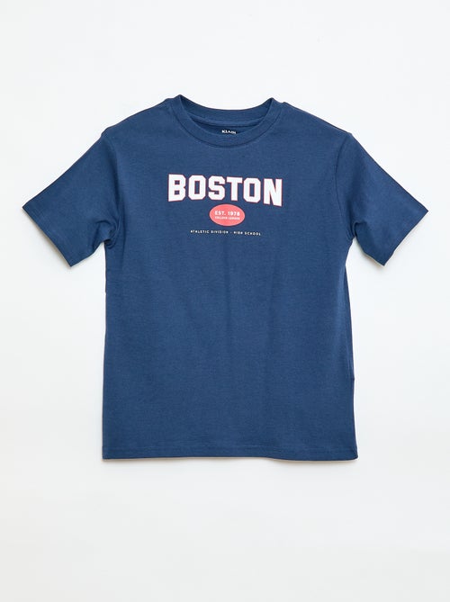 T-shirt à manches courtes imprimé - Kiabi