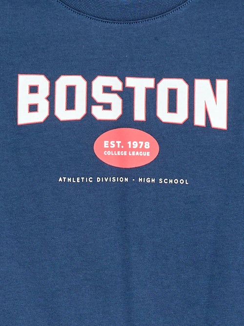 T-shirt à manches courtes imprimé - Kiabi