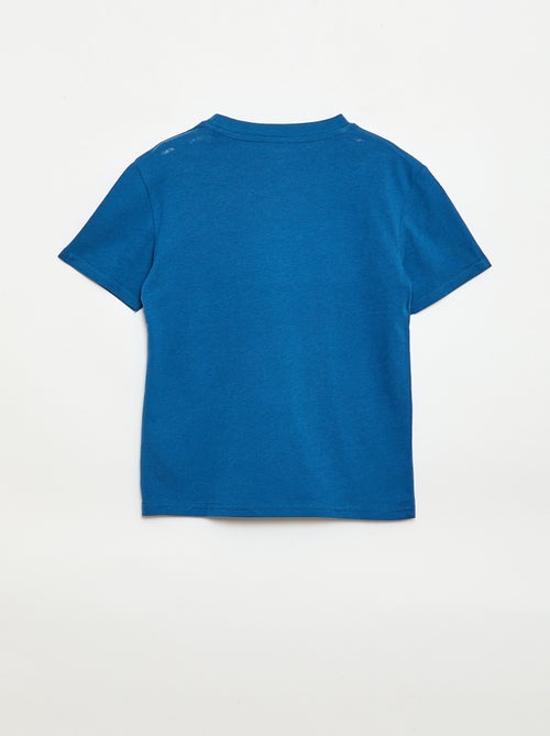 T-shirt à manches courtes imprimé - Kiabi