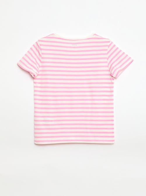 T-shirt à manches courtes imprimé - Kiabi