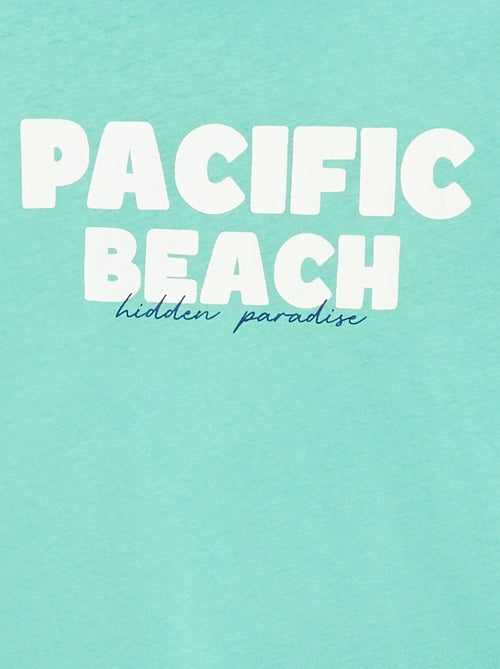 T-shirt à manches courtes imprimé - Kiabi