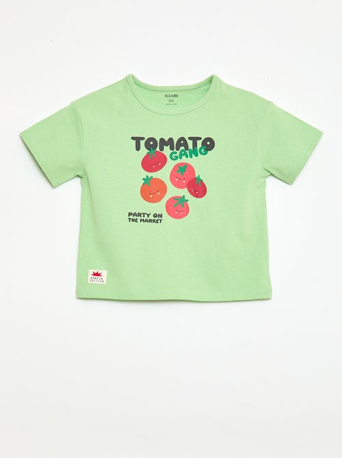 T-shirt à manches courtes imprimé - Kiabi