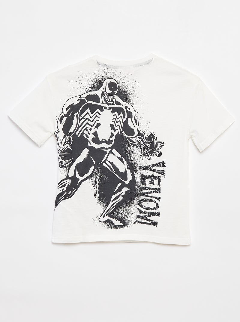 T-shirt à manches courtes 'Marvel' BLANC - Kiabi