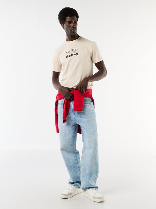 T-shirt à manches courtes 'One Piece' - Kiabi