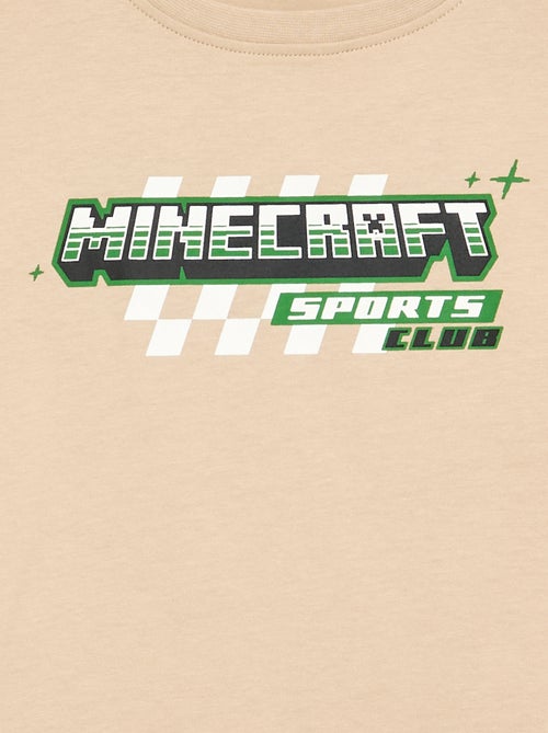 T-shirt à manches longues 'Minecraft' - Kiabi