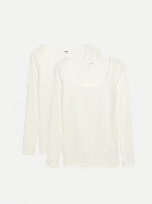 T-shirt à manches longues sous-vêtements - Kiabi