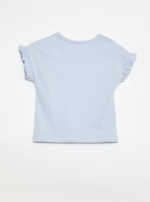 T-shirt à manches volantes - Kiabi