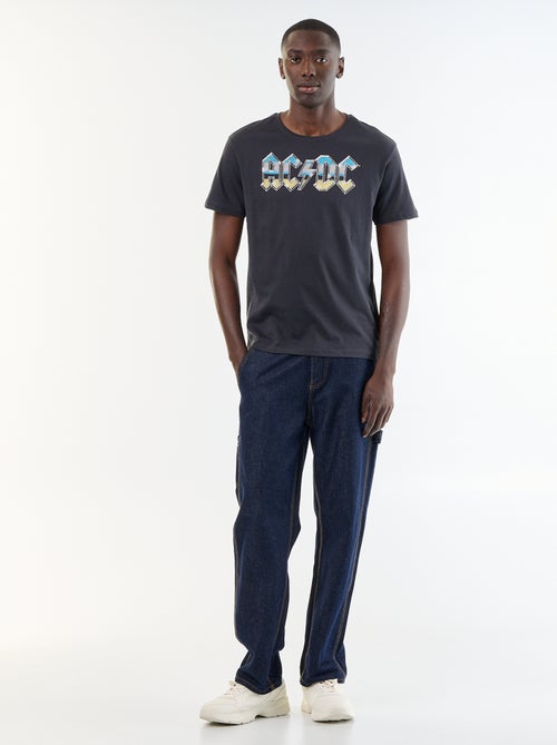 T-shirt a maniche corte 'AC DC' - Kiabi