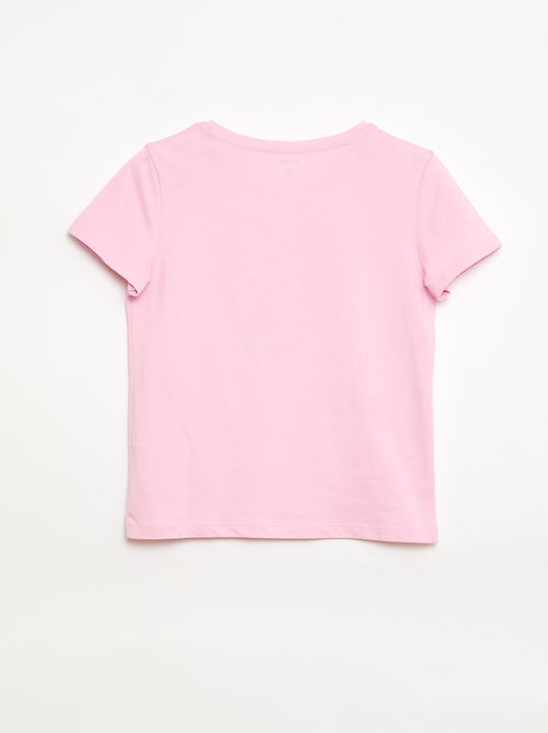 T-shirt a maniche corte con animazione - Kiabi