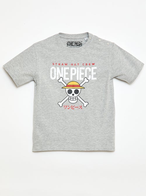 T-shirt a maniche corte con stampa 'Luffy - One Piece' - Kiabi