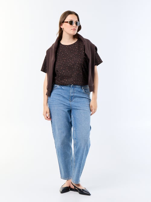 T-shirt a maniche corte con stampa - Kiabi T-shirt a maniche corte con stampa - Kiabi