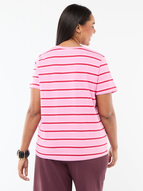 T-shirt a maniche corte con stampa - Kiabi