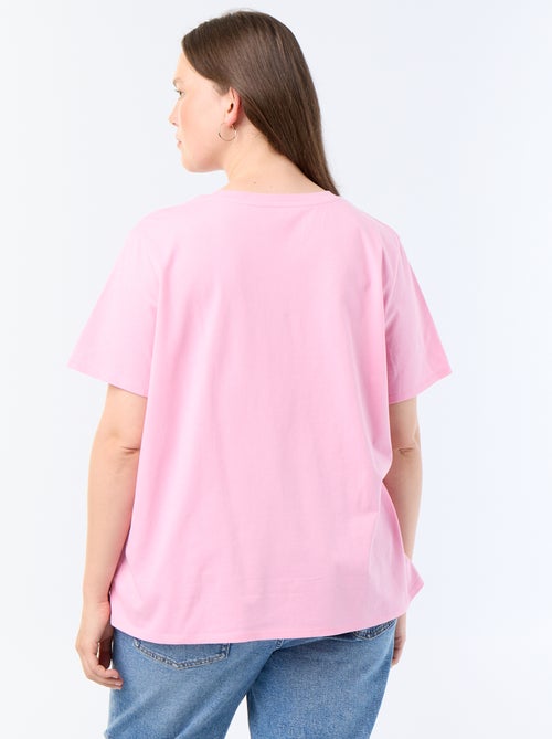 T-shirt a maniche corte con stampa - Kiabi T-shirt a maniche corte con stampa - Kiabi