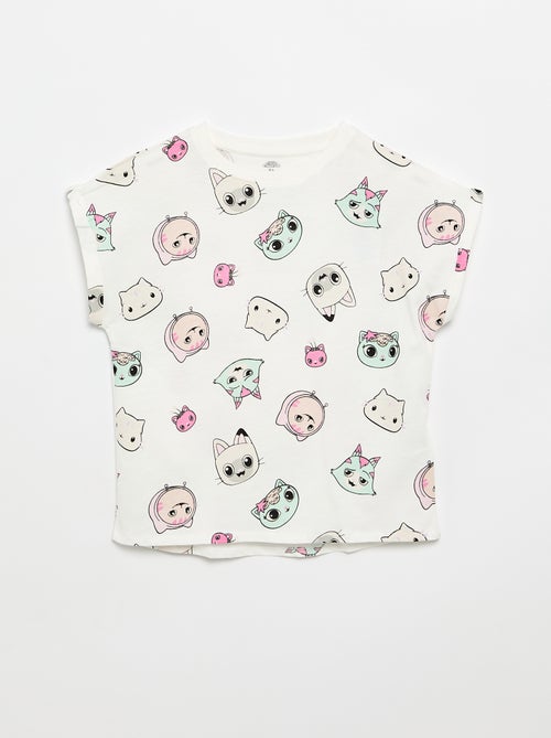 T-shirt a maniche corte 'Gabby e la casa magica' - Kiabi