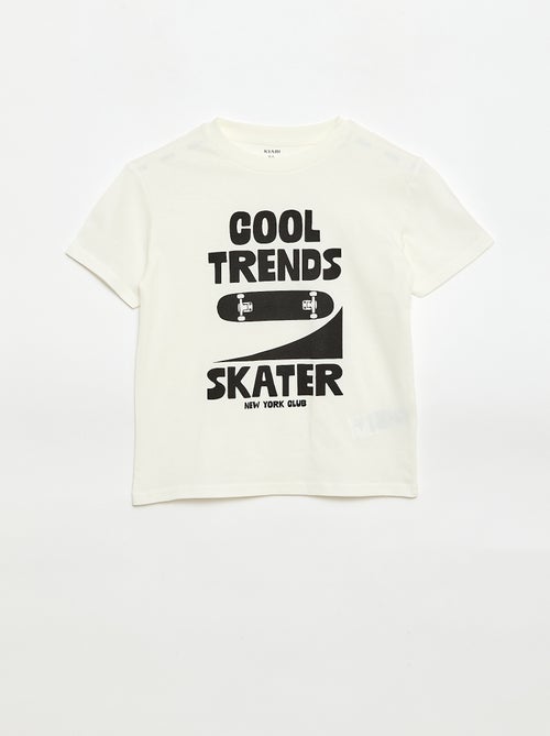 T-shirt a maniche corte stampata - Kiabi T-shirt a maniche corte stampata - Kiabi
