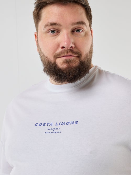 T-shirt a maniche corte stampata - Kiabi