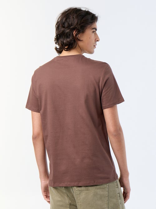 T-shirt a maniche corte stampata - Kiabi