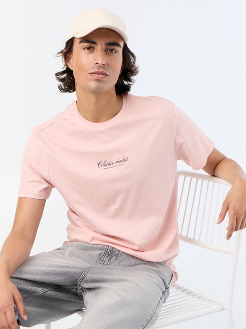 T-shirt a maniche corte stampata - Kiabi